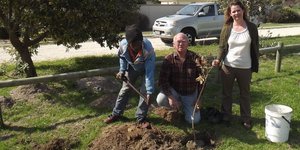 Pearly Beach, met rdl Dudley Coetzee en Lauren Rainbird